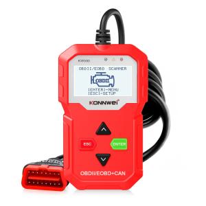 Wholesale KONNWEI KW590 12V OBD Diagnostic Tool OBD Scanner For all OBDII cars from china suppliers