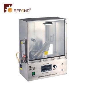 Wholesale Stainless Steel 45 Degree Flammability Tester , ASTM D 1230 Automatic Flammability Tester from china suppliers