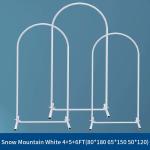 Customized White Arch Flowers For Wedding Hotel Decoration Gate Flowers, Weeding