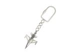 Zinc Alloy Die Casting Full 3D Promotional Keychain, F-15 Key Chain with