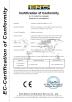 Guangzhou Magical inflatable Co.,Ltd Certifications