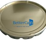 ISO9001 Metal Tin Lid Flower lug lid For Chemical Paint Bucket