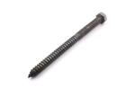 10 Inch Long Steel Wood Screws , Hex Head Lag Bolts ASME B18.2.1 Standard