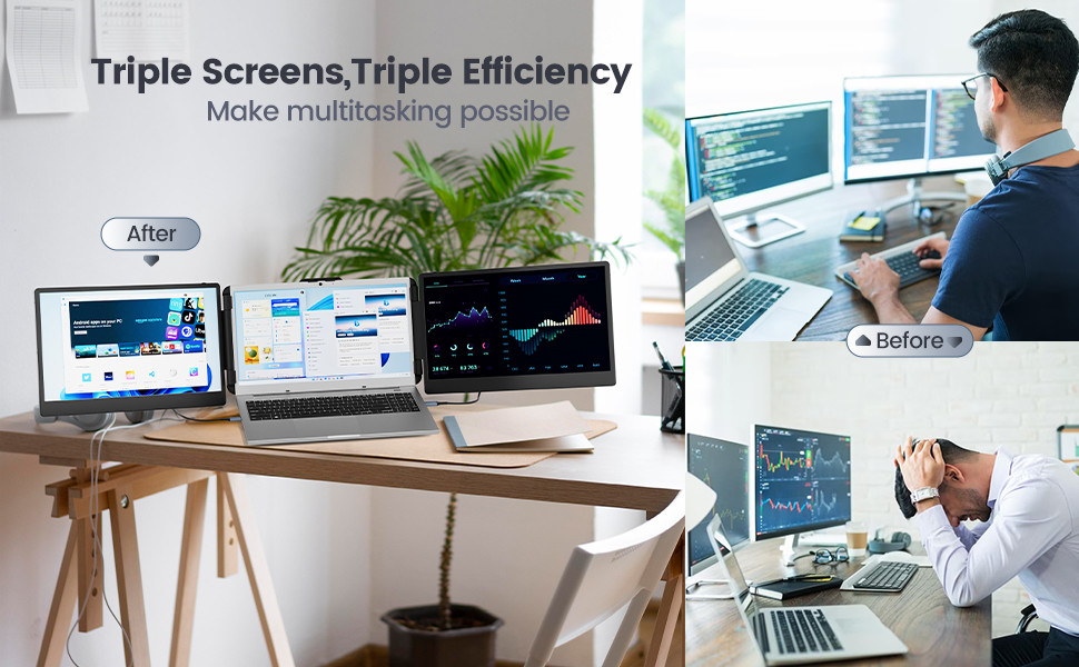 OEM / ODM 15.6' Portable Monitor With Touch Screen Customization Wholesale For Laptop