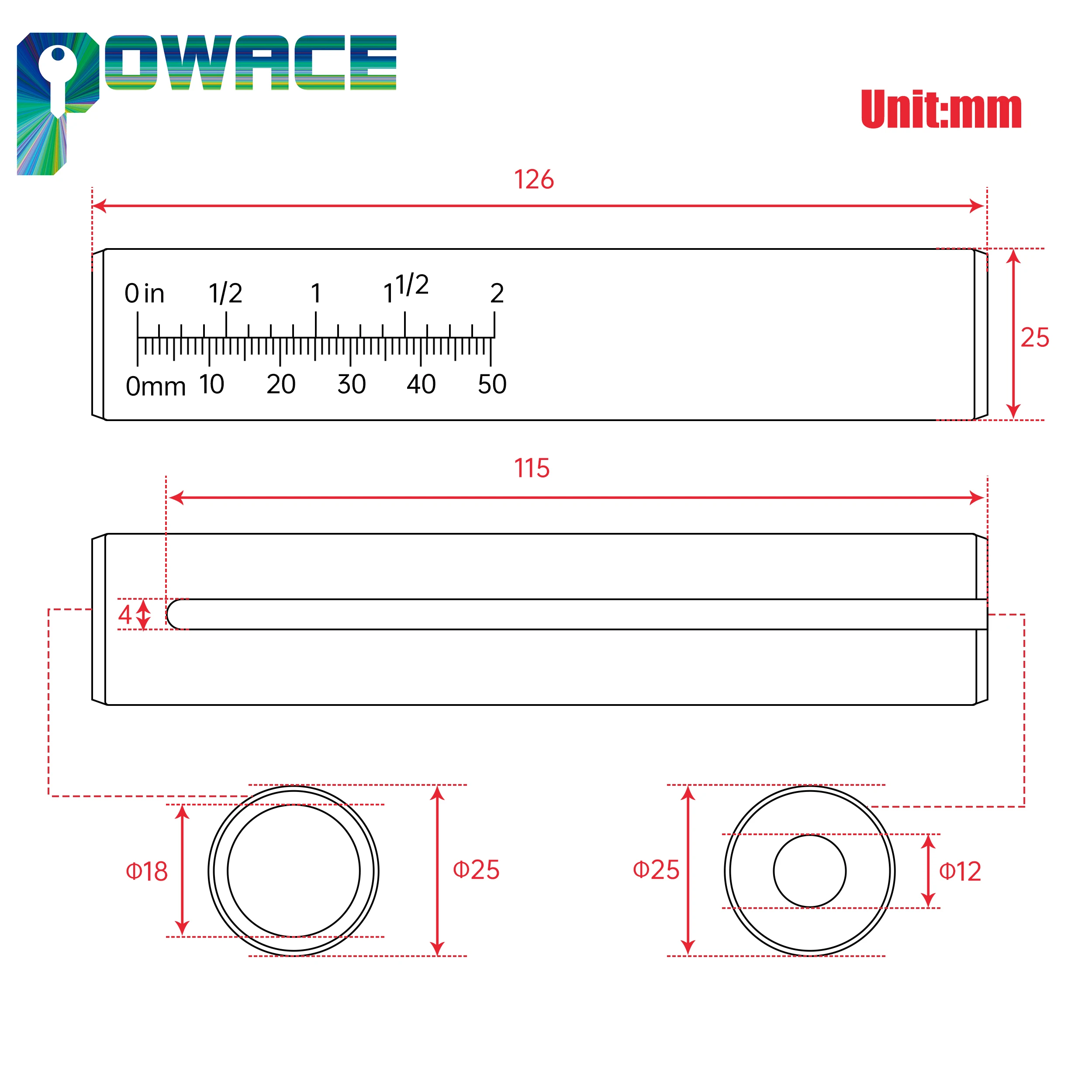 MT2 # Tailstock Sleeve For WM-210V MX-210V CD-210V Lathe Machine Accessories