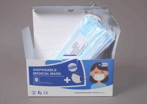Wholesale Anti Pollution Disposable Medical Mask / Tie On Surgical Mask Non Irritating from china suppliers