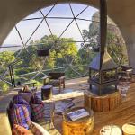 Half Sphere Trade Show Catering Dining Geodesic Dome Tent With Steel Frame Pvc