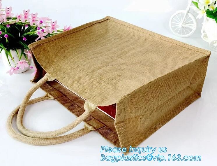 Private Label Portable Foldable Storage Woven Laundry Jute Basket Bin,Cotton Rope Storage Basket/ Jute Woven Planter Bas