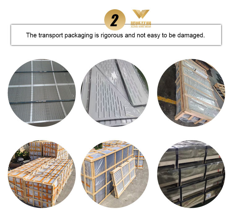 Round Hole Aluminum Perforated Metal Punched Veneer