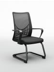 Swivel Black Mesh Office Chair With Arms , 264lbs Breathable Office Chair