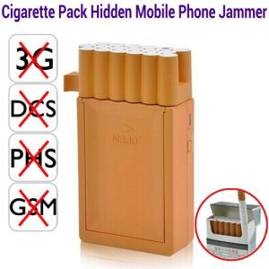 Wholesale Pocket Cigarette Box Pack Hidden Cell Phone Jammer GSM dcs phs 3G Signal Blocker Isolator from china suppliers