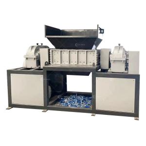 Wholesale 15kW Double Twin Shaft Waste Car Shredder for Stainless Steel Disposal Equipment from china suppliers