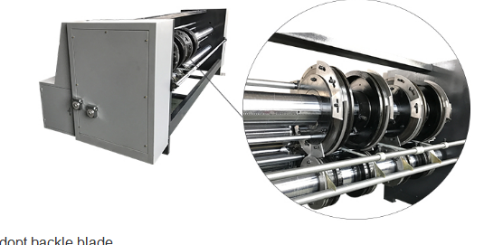 Chain Feeding Rotary Slotting Machine For Corrugated Box