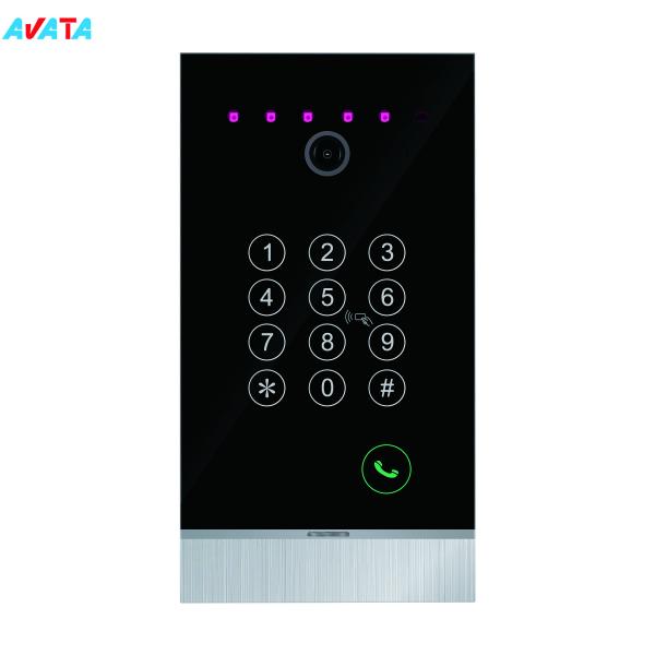 Home Security Intercom System metal housing outdoor station call panel Video