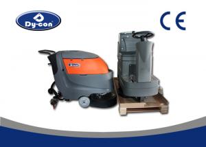 Wholesale Electric Battery Powered Hard Floor Brush Scrubber Machine 100 Litre Recovery from china suppliers