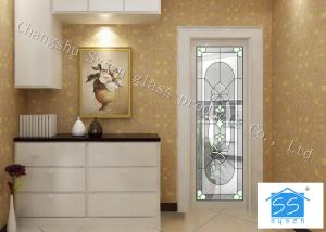 Wholesale Insulated Glass Panel For Doors , Agon Filled Privacy Oval Entry Door Glass Inserts from china suppliers