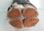 Cu Swa Pvc Sheath 4 Core Armoured Electrical Copper Cable / Xlpe Underground