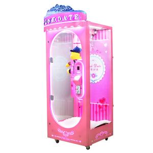 Wholesale Coin Operated Claw Crane Machine Pink Large Toy Crane 110V - 220V Range from china suppliers