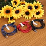 Nylon Braided 1.2M Magnetic Mini Usb Charging Cable