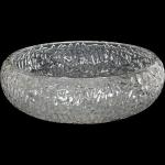 Ball Shape Round Bowl Bathroom Sink Vessel 170mm Crystal Clear Countertop