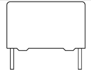 Wholesale 22uF 5 % 400 Volt Plastic Film Capacitor , MKT L / S = 37.5mm Pp Film Capacitor from china suppliers