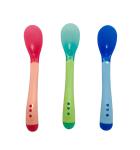 Easy Grip Silicone Baby Spoon For Little Babies Custom Length Eco Friendly