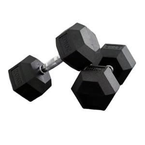 Wholesale Gym Equipment Home Gym Free Weights Rubber Hex Dumbbells from china suppliers