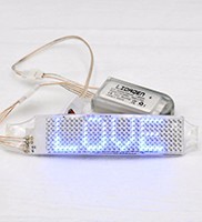 APP And Bluetooth Controlled Battery Operated Led Strip Lights USB Rechargeable