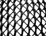 2m Widh Black Geonet Geotextile , Lightweight Geonet Drainage For Sports Field