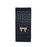 Luxury Lattice Wallet Flip Cover Diamond cover for IQOS tobacco Genuine leather