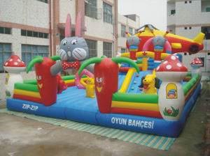 Wholesale Pvc Tarpaulin Amusement Inflatable Bouncy Castle Park For Outdoor EN14960 from china suppliers