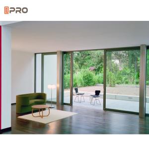 Wholesale House Exterior Thermal Break Aluminium Sliding Glass Door Heavy Duty Patio Doors from china suppliers