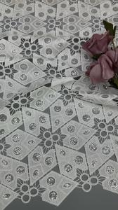 Wholesale Hollow-up Lace Embroidered Metallic Fabric Lace Fabric New Collections Pattern for Dress Fashion Design from china suppliers