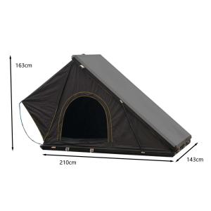 Wholesale 4x4 Offroad Car Roof Accessories Clamshell Aluminum Hard Shell Rooftop Tent 4 Person from china suppliers