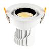 Buy cheap 5000K 6000K Restaurants 15 Watt Indoor LED Spotlights BRIDGELUX DALI Dimmer from wholesalers