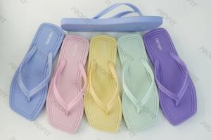 Wholesale Summer PVC Strap PE Outsole Square Toe Flip Flop For Lady from china suppliers