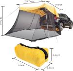 SUV Car Tent, Tailgate Shade Awning Tent for Camping, Vehicle SUV Tent Car