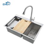 Double Bowl Kitchen Sink Handmade Kitchen Sink Stainless Steel Kitchen Sink With