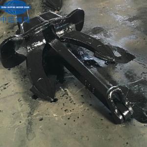 Wholesale Black Painted Marine A Type Hall Anchor With IACS Cert Stockless Anchor from china suppliers