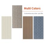 Aesthetic Beauty Embossed 3D Decorative Wall Panels veneer board 2400mm E1 Grade