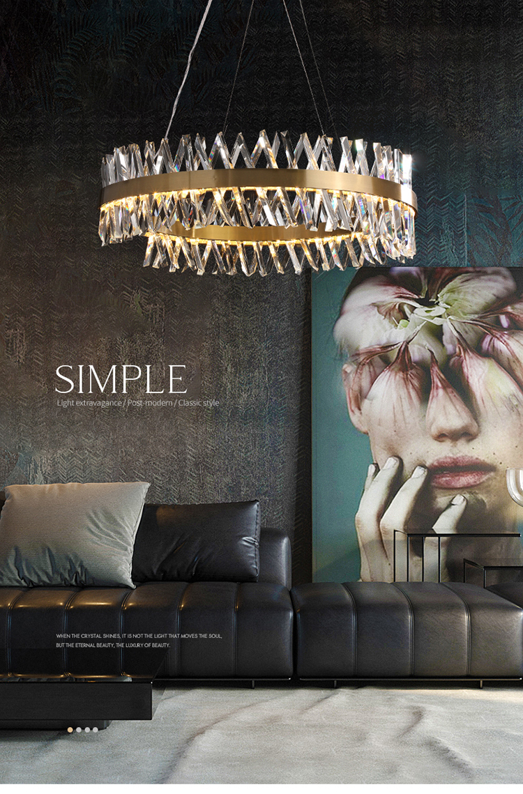 Led Crystal Chandelier For Dining Living Room Modern Home Decoration contemporary lighting(WH-CY-222)