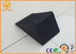 Reflective Automatic Safety Car Wheel Stop , CE Garage Floor Car Stoppers