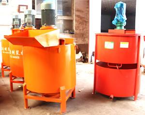 200-700L Capacity Mortar Mixer Machine , Industrial Friction Driving Cement