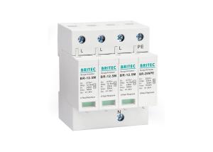 Wholesale SPDs Iimp 12.5kA T1+T2 Surge Arrester B+C Thermalplastic housing from china suppliers
