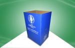 Print Recylable Cardboard Dump Bins Retail Display Bins Assemble