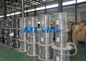 Wholesale TP 304 / 304L 1.4301 / 1.4306 Welded Stainless Steel Coil Pipe Single - Core Coiled from china suppliers