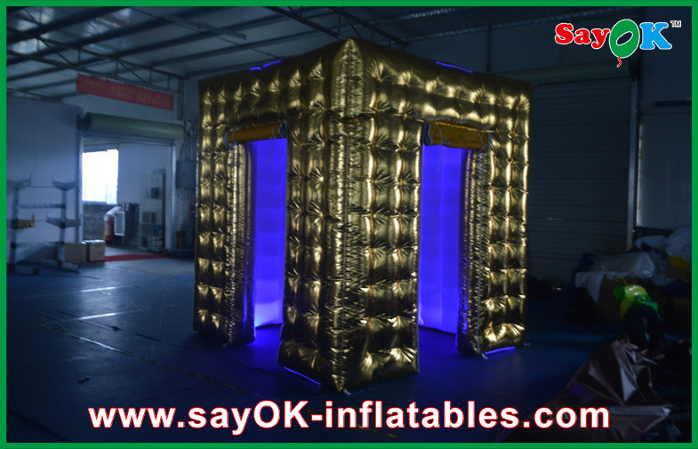 Inflatable Kiosk Inflatable Paint Portable Mobile Photo Booth SGS Approval For Wedding / Party