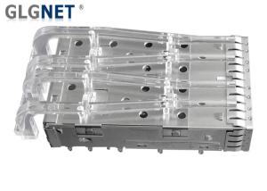 Wholesale 10 Gbit/s Ethernet SFP Solutions 2.05 mm Press Fin Female SFP Cage 1x2 Ports from china suppliers