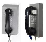 Emergency Jail Telephone Wall Mounted , 304 Stainless Steel Public Telephone