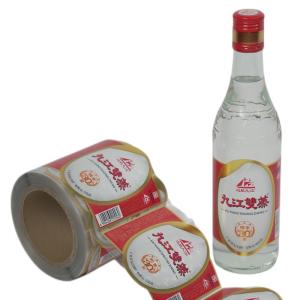 Wholesale Transfer Printing Beer Bottle Label Food Cosmetic Wet Strength Label Paper from china suppliers